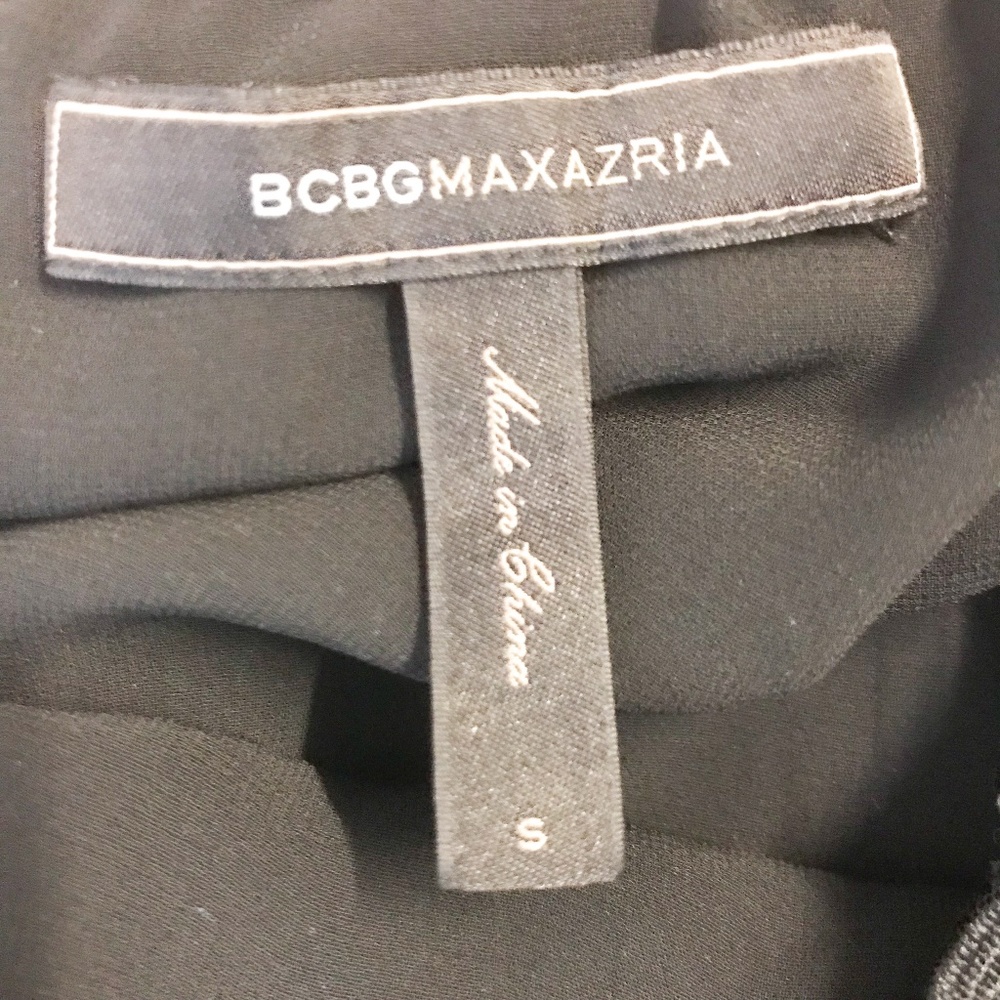 BCBG Maxazria Layered Silk Mini Skirt Sz Small - Picture 4 of 4